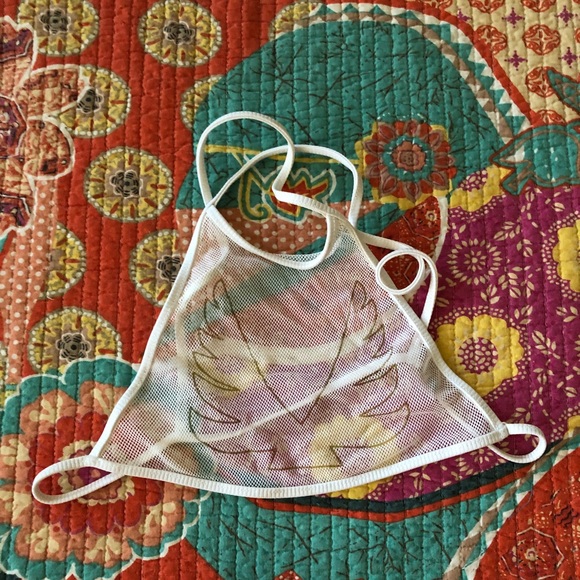 Minimale Animale Other - Minimale Animale firebird white gold bikini top